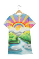 Stella McCartney Kleid SMILE Hippe Fransen