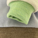 kronjuwel Wollpullover Größe 92 hellblau grau bunt Upcyling