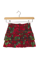 Dolce & Gabbana Rock Stufenrock Kariert Floral