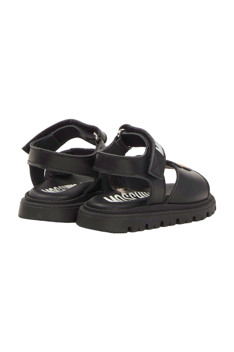 Moschino Bärenkopf-Sandale Jungen Schuhe Kinder