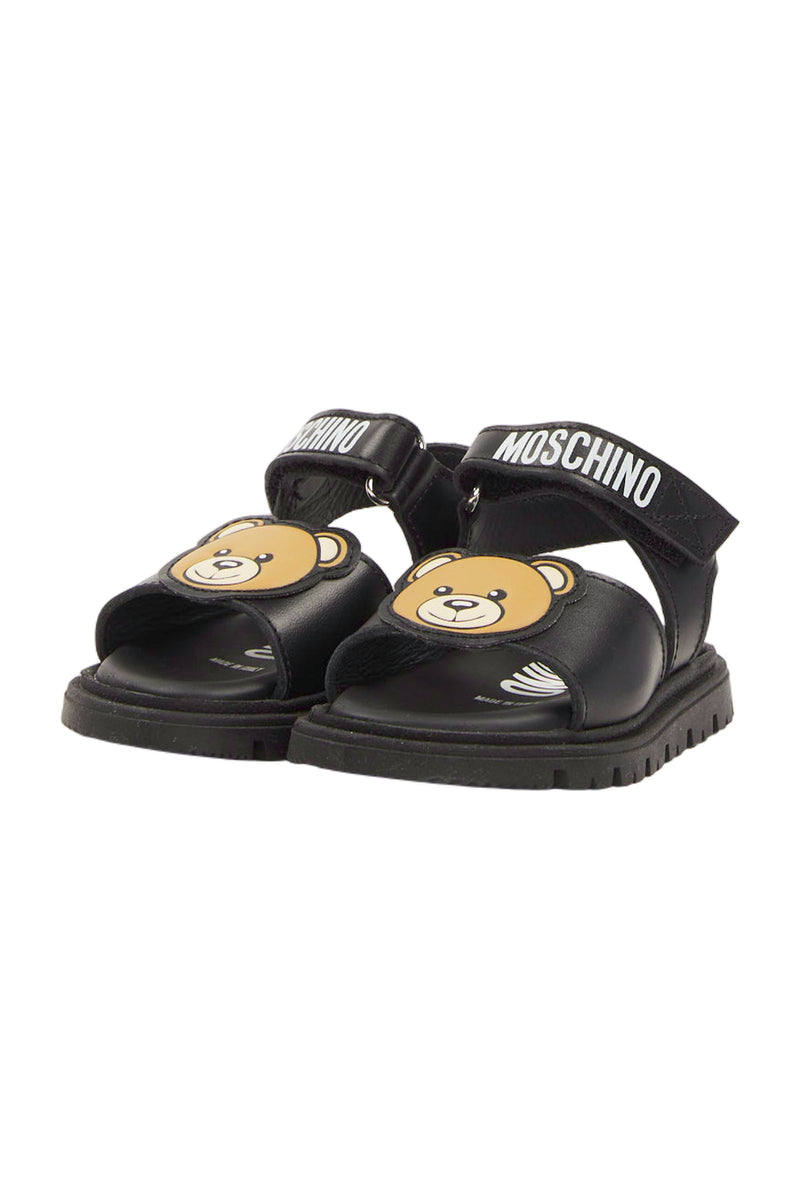 Moschino Bärenkopf-Sandale Jungen Schuhe Kinder