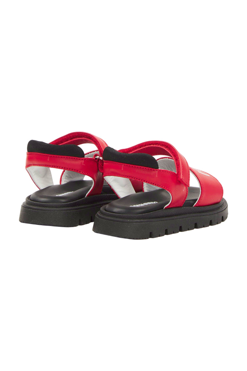 Dsquared2 Sandale ICON aus Leder Mädchen Schuhe Kinder