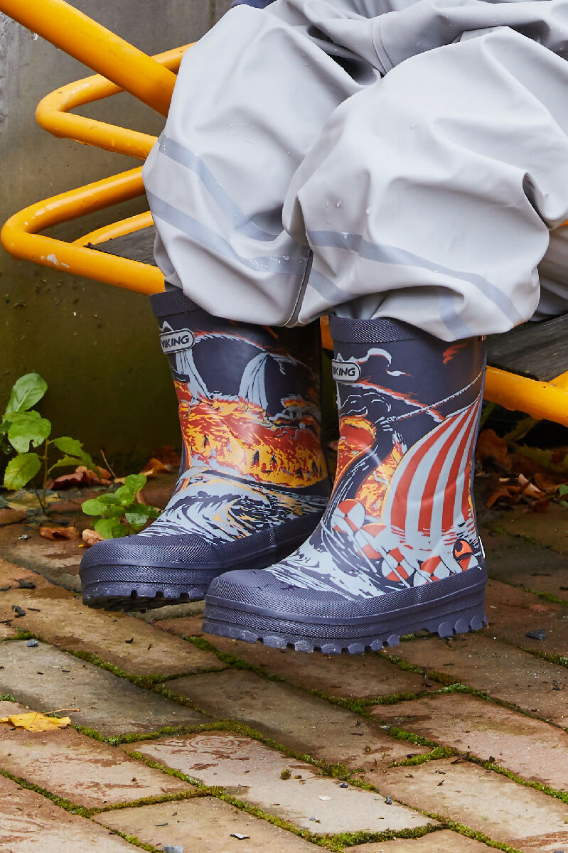 Viking Gummistiefel Jolly Viking Wolf 28