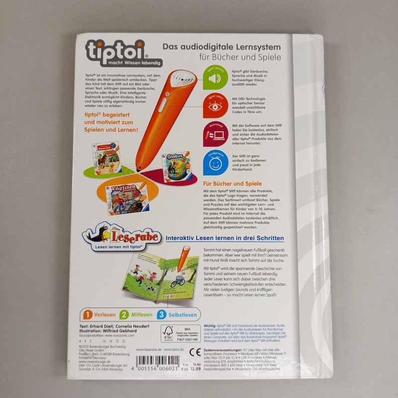 Ravensburger tiptoi Lernbuch-Set – 3x Kinderbücher Wieso? Weshalb? Warum?