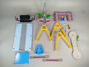Playmobil Bundle – Spirit Pferdestall 70118, Freizeitpark, Wildtiere