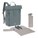 LÄSSIG Baby Wickelrucksack Wickeltasche Rucksack mit Wickelunterlage, Kinderwagenbefestigung