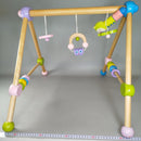 bieco Holz-Spielbogen für Babys zur Motorikförderung
