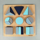 Kindsgut & PolarB Bundle Holzspielzeug Puzzle & Stapelspiel