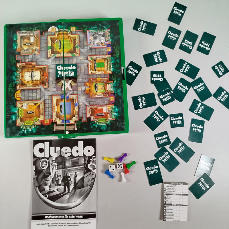 Parker, Kosmos, Arxon Spiele-Bundle: Cluedo Kompakt, Unsere Erde & Gewinn mit 5