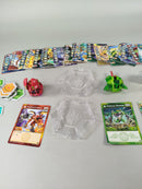 Bakugan Spieleset – Set von 4 Figuren mit Karten & Plättchen