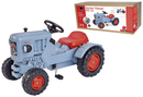 BIG Traktor Trettraktor Tretfahrzeug Kindertraktor Rutscher EICHER DIESEL ED 16