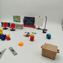 Playmobil Bundle Schule Schulmöbel Set 3421