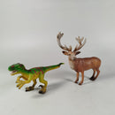 Schleich Tierfiguren-Set - Dinosaurier & Hirsch Tierfiguren-Set - Dinosaurier & 