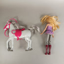 Barbie Reitset mit Pferd und Puppe