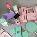 MyToys Puppenhaus Spielset – mit Zubehör, sehr guter Zustand