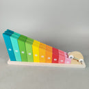 Janod Bundle Holzspielzeug Set von 3 Rampenbahn & Würfel