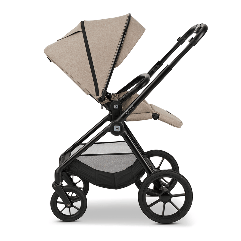 MOON Kinderwagen CLICC Mud Melange Kinder-Zubehör Babywagen Kombi-Kinderwagen