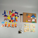  Kreativ&Lernspaß-Set – Martello Hammerspiel & Tiermalschule