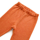 kronjuwel Wollhose / Leggings Größe 104 orange Upcycling