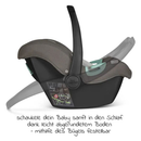 B-Ware Abc Design Babyschale Autositz Tulip Inkl. Zusatzverdeck I Size Diamond Herb979