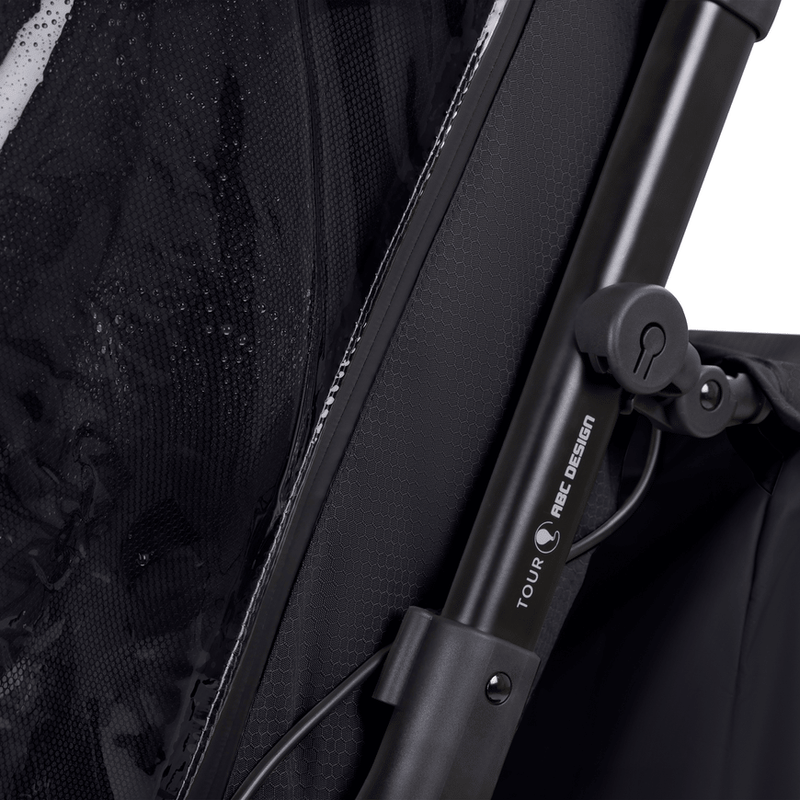 B-Ware Abc Design Tour Ink Fahrradanhänger Kinderanhänger Fahrradzuganhänger