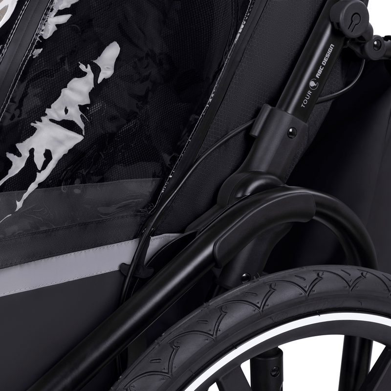 Abc Design Tour Ink Fahrradanhänger Kinderanhänger Fahrradzuganhänger B-Ware