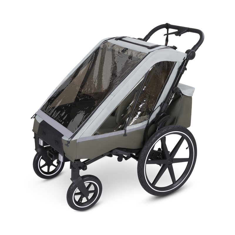 Abc Design Fahrradanhänger Tour Olive Anhänger Radanhänger Fahrrad Rad Kinder B-Ware - 4045875071539