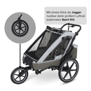 Abc Design Fahrradanhänger Tour Olive Anhänger Radanhänger Fahrrad Rad Kinder B-Ware - 4045875071539