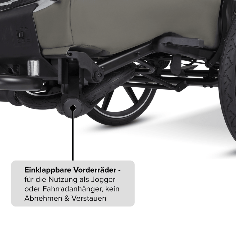 Abc Design Fahrradanhänger Tour Olive Anhänger Radanhänger Fahrrad Rad Kinder B-Ware - 4045875071539