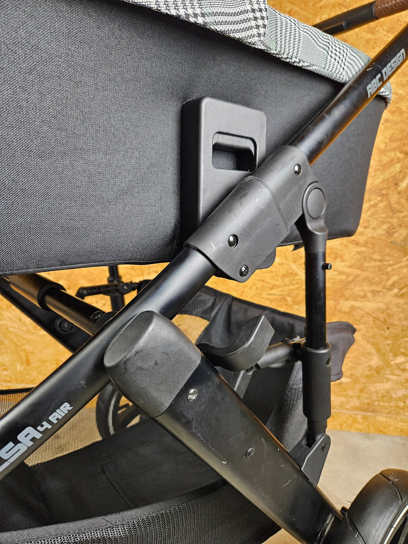 Kombikinderwagen ABCDesign Salsa 4 Air - aufbereiteter Kinderwagen