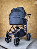 Abc Design - Salsa 4 Air Diamond Edition Kombikinderwagen (sportsitz und Babywanne) - Rose Gold - in Gutem Zustand