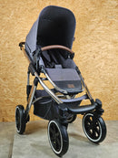 Kombikinderwagen ABCDesign Salsa 4 Air  - aufbereiteter Kinderwagen