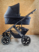 Abc Design - Salsa 4 Air Kombikinderwagen (sportsitz und Babywanne) Schwarz in Gutem Zustand Kinderwagen 13