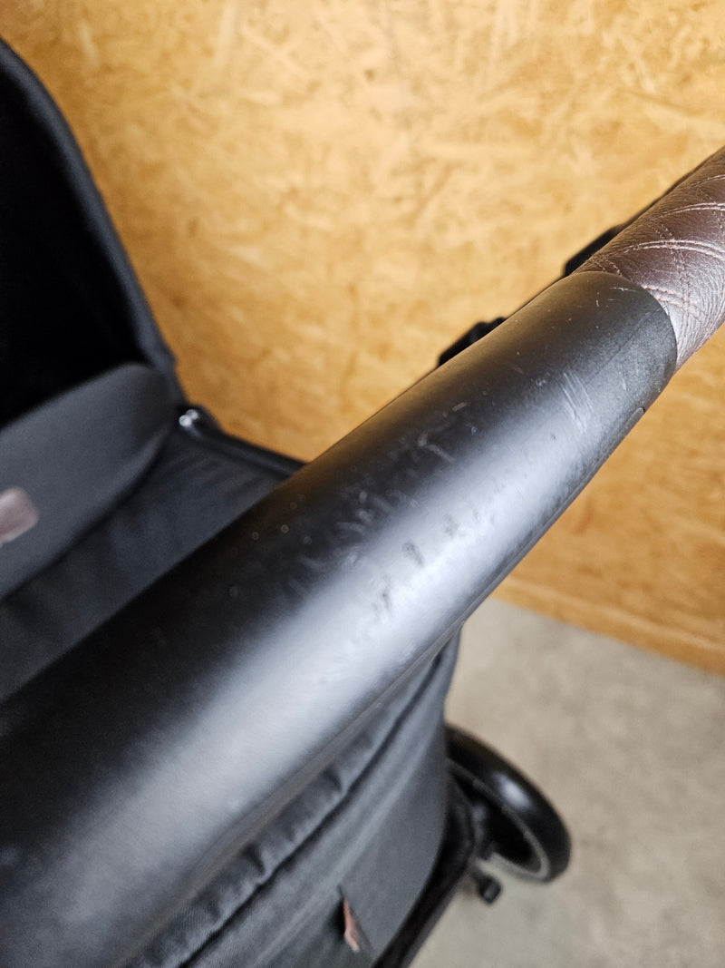 Abc Design - Salsa 4 Air Kombikinderwagen (sportsitz und Babywanne) Schwarz in Gutem Zustand Kinderwagen 15