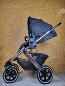 Abc Design - Salsa 4 Air Diamond Edition Kombikinderwagen (sportsitz und Babywanne) - Rose Gold - in Gutem Zustand