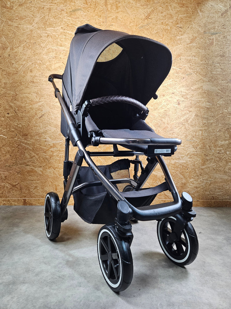 Abc Design - Salsa 4 Air Kombikinderwagen (sportsitz und Babywanne) Schwarz in Gutem Zustand Kinderwagen