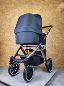 Abc Design - Salsa 4 Air Diamond Edition Kombikinderwagen (sportsitz und Babywanne) - Rose Gold - in Gutem Zustand