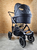 Abc Design - Salsa 4 Air Kombikinderwagen (sportsitz und Babywanne) Schwarz in Gutem Zustand Kinderwagen 11