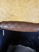 Abc-design - Salsa 4 Kombikinderwagen (sportsitz und Babywanne mit Fußsack Wickeltasche) - Blau in Gutem Zustand