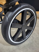 Abc-design - Salsa 4 Kombikinderwagen (sportsitz und Babywanne mit Fußsack Wickeltasche) - Blau in Gutem Zustand