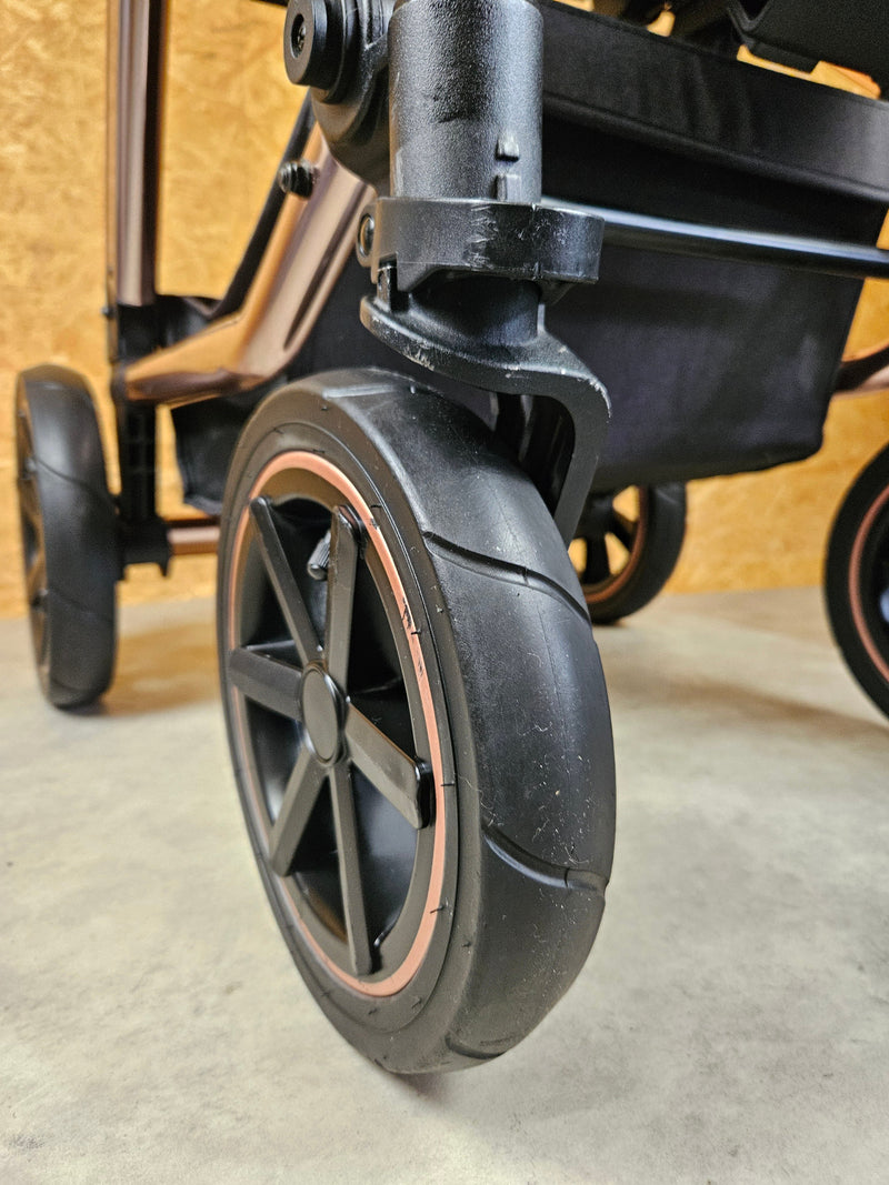 Abc Design - Viper 4 Air Diamond Edition Kombikinderwagen - Rose Gold - in sehr Gutem Zustand Rosé Schwarz / sehr Gut