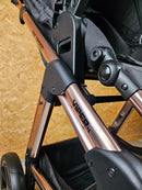 Abc Design - Viper 4 Air Diamond Edition Kombikinderwagen - Rose Gold - in sehr Gutem Zustand Rosé Schwarz / sehr Gut