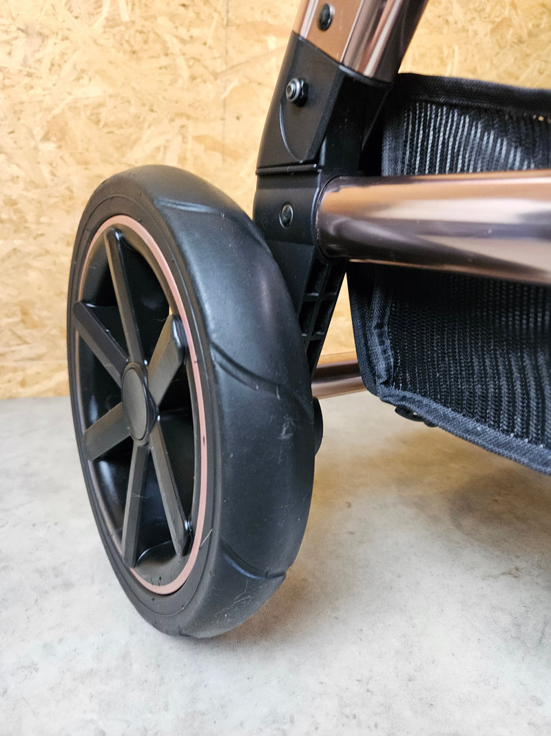 Abc Design - Viper 4 Air Diamond Edition Kombikinderwagen - Rose Gold - in sehr Gutem Zustand Rosé Schwarz / sehr Gut