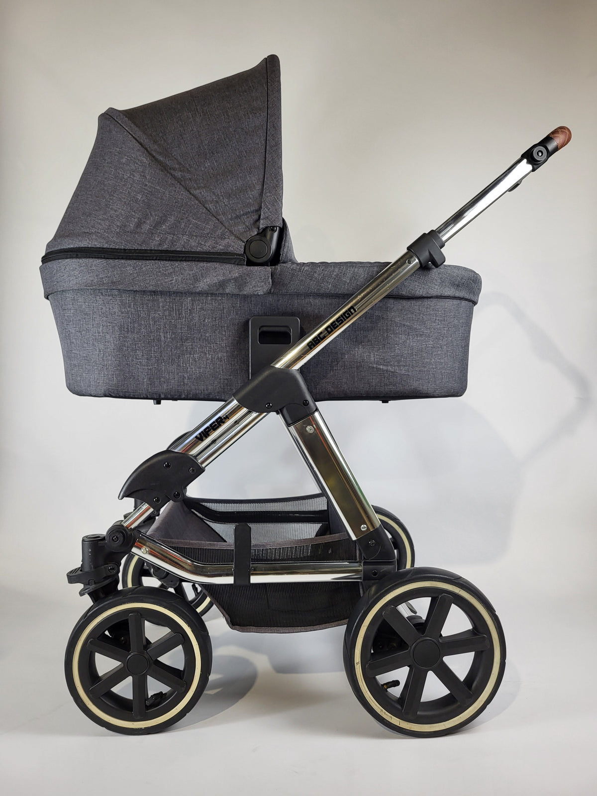 ABC Design Viper 4 Kombikinderwagen Grau