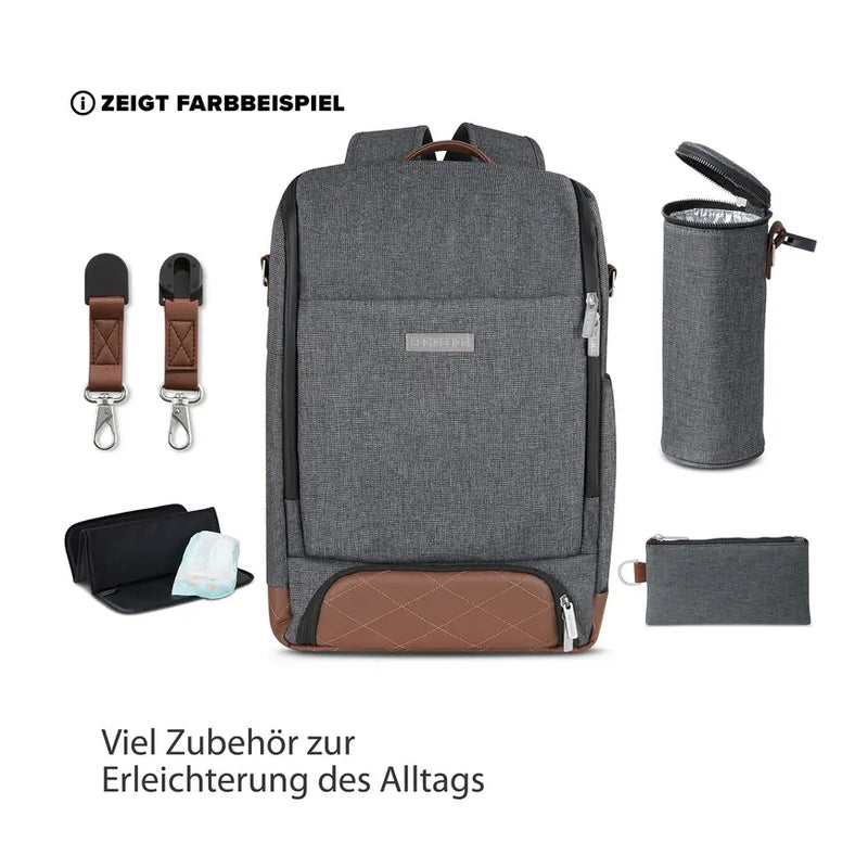 B-Ware Abc Design Wickelrucksack Rucksack Baby Tasche Tour Powder Windel Tasche