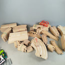 Bundle Holzeisenbahn Schienen & Züge