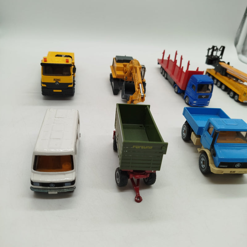 Bundle SIKU Set von 7 Fahrzeugen