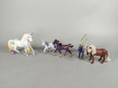 Schleich Pferde & Einhörner Set von 5 Spielfiguren