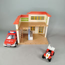 Playmobil Bundle Feuerwehr Gebäude, SUV & Quad