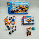 LEGO Bundle City 60012 60032 Set von 2 Boot & Schneemobil
